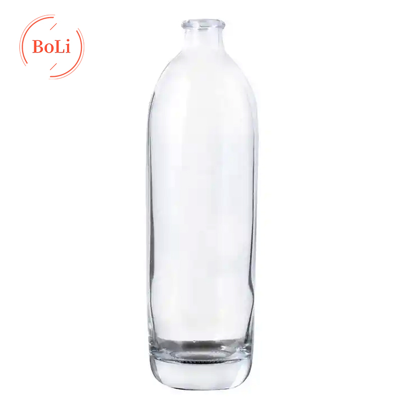 Round vodka glass bottles 500ml