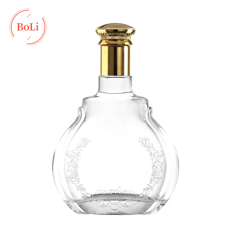 500ml Xo Glass Wine Bottle Can Be Customized With Brandy Bottles