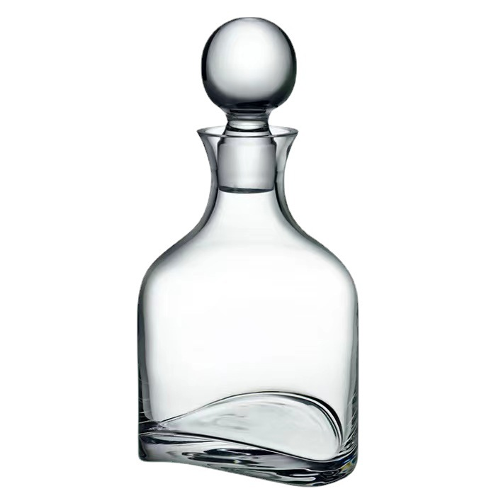 Wholesale of crystal wine bottles by brand new design manufacturer, customized wine bottles 750ml